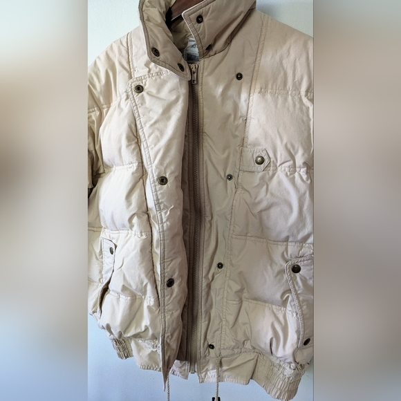 Richards & Jones Beige Puffer Jacket - Very Warm! Size S (Runs Larger). Vintage. - Picture 9 of 15